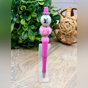 Designer Inspired Handmade Beaded Pen